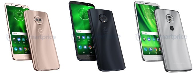 More Moto G6, Plus and Play specs leak out, along with their prices