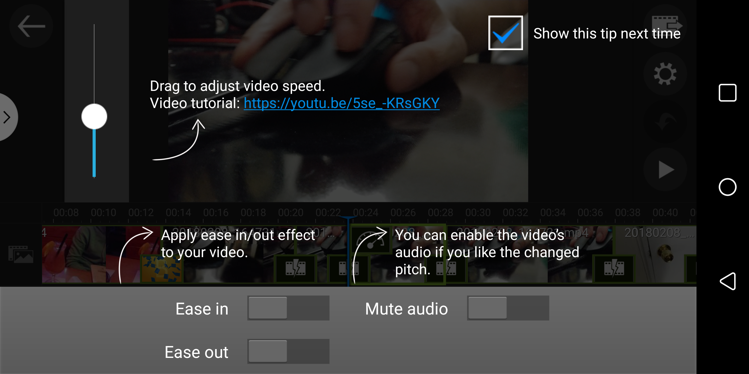 Use the slider in PowerDirector to adjust the speed of your clips. - How to edit videos like a pro on your smartphone