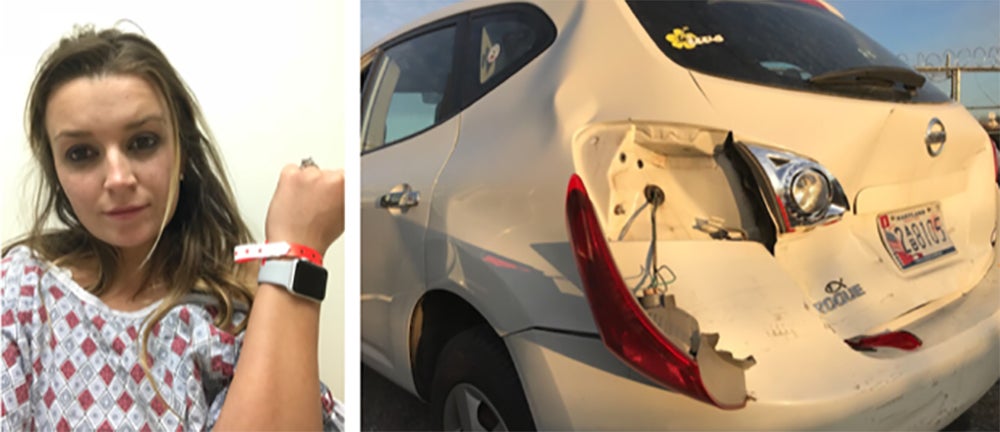 &#039;I blacked out&#039;: Apple Watch pulls mother and baby out of a nasty car accident