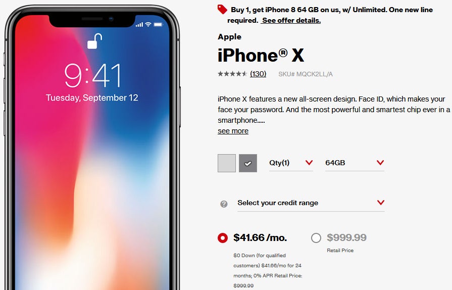 Deal: Buy a Verizon iPhone X or iPhone 8, get a second iPhone for free (no trade in required)