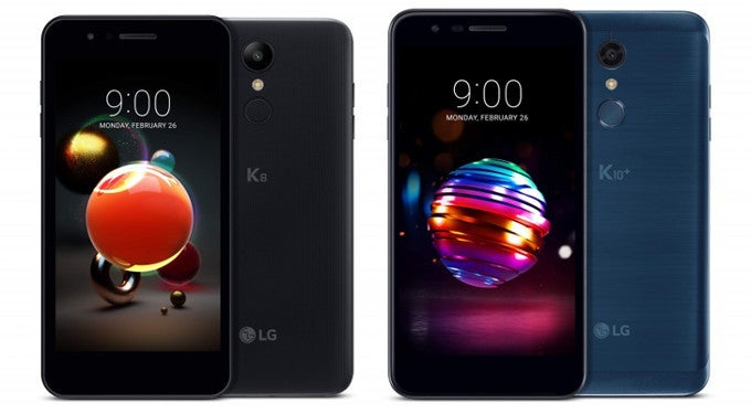 The LG K8 and K10+ (2018) - LG K8 and K10 2018 edition announced, to be shown at MWC 2018