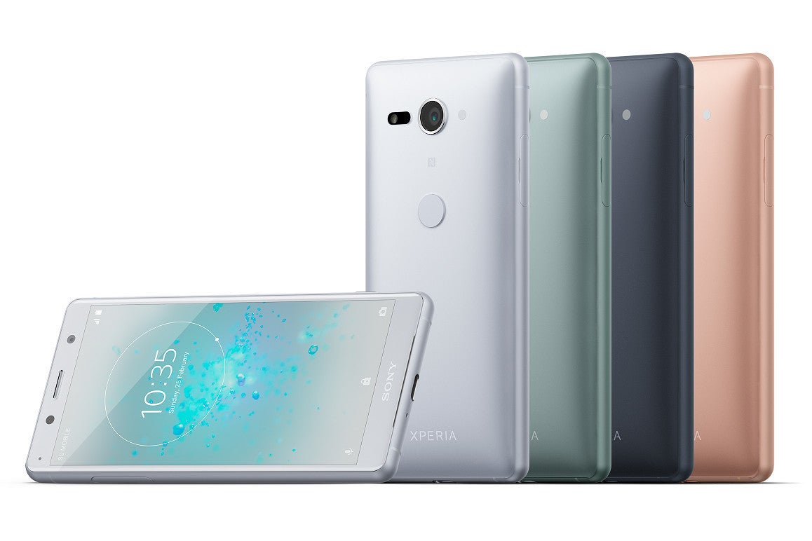 Xperia XZ2 has a glossy, glass back, while the XZ2 Compact makes do with a matte plastic rear panel. - Sony presents Xperia XZ2 and XZ2 Compact: new design and Snapdragon 845