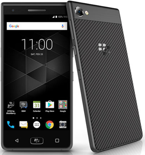 The all-touch BlackBerry Motion - Only 850,000 BlackBerry branded devices shipped in 2017