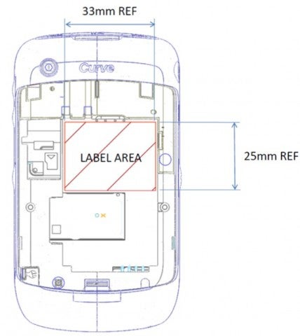 BlackBerry Curve 9300 meets and greets the FCC