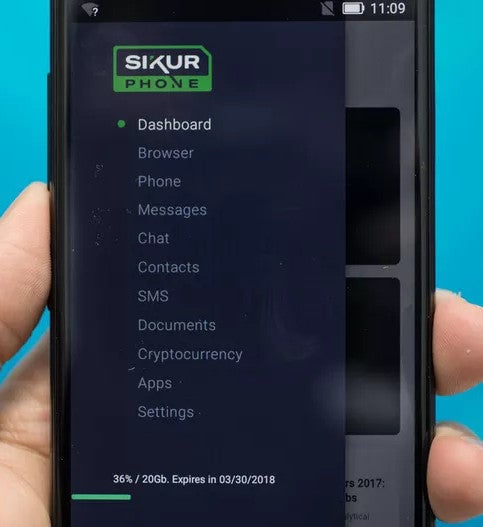 Meet the SikurPhone – the device aimed at cryptocurrency maniacs