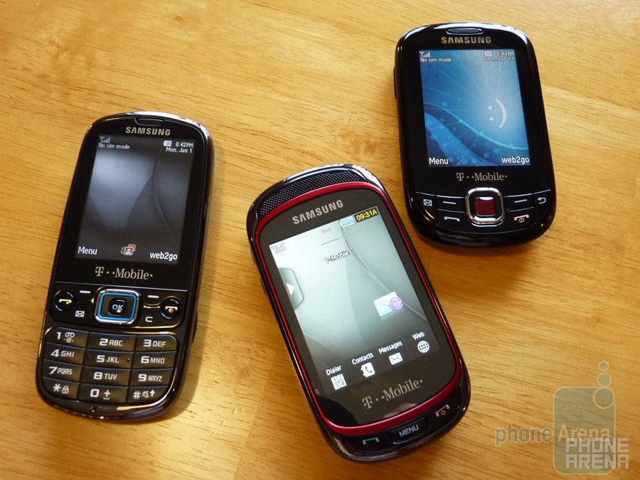 Hands on with the Samsung Gravity lineup for T-Mobile