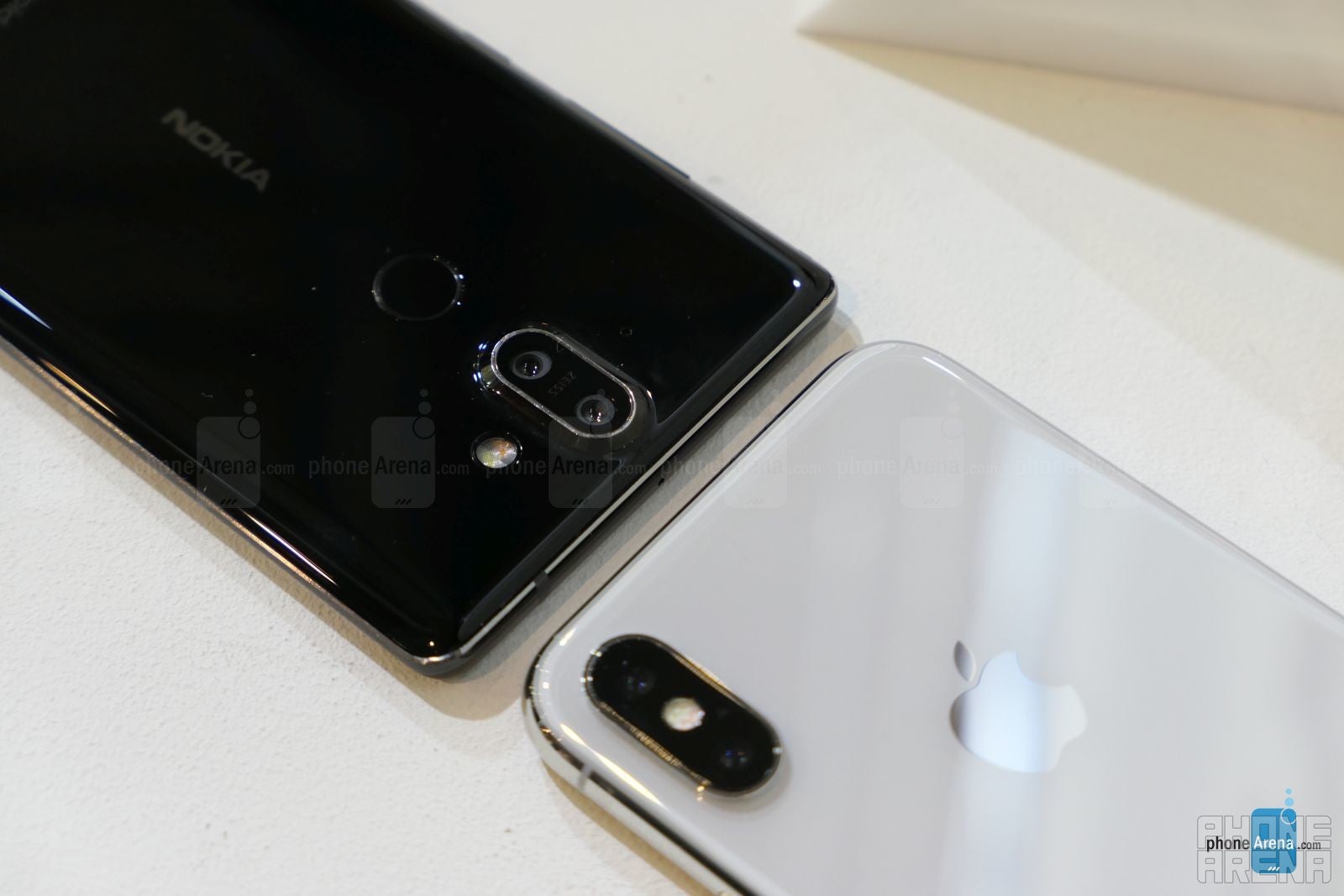 Nokia 8 Sirocco vs Apple iPhone X: first look