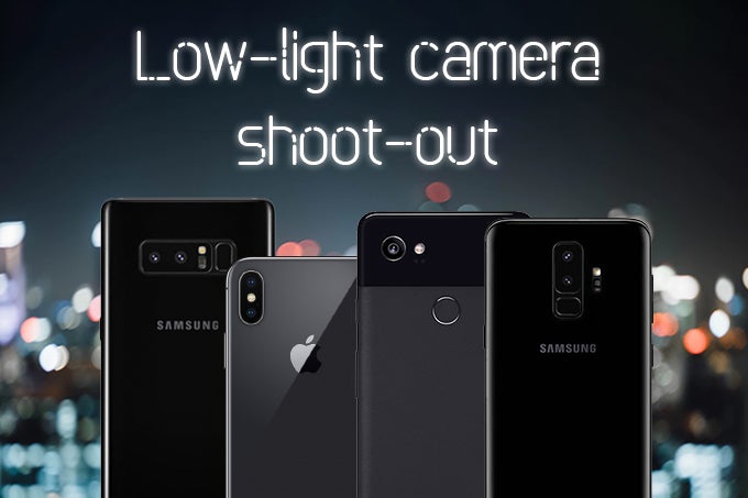 Samsung Galaxy S9+ vs iPhone X vs Pixel 2 XL vs Galaxy Note 8: Low-light camera shoot-out