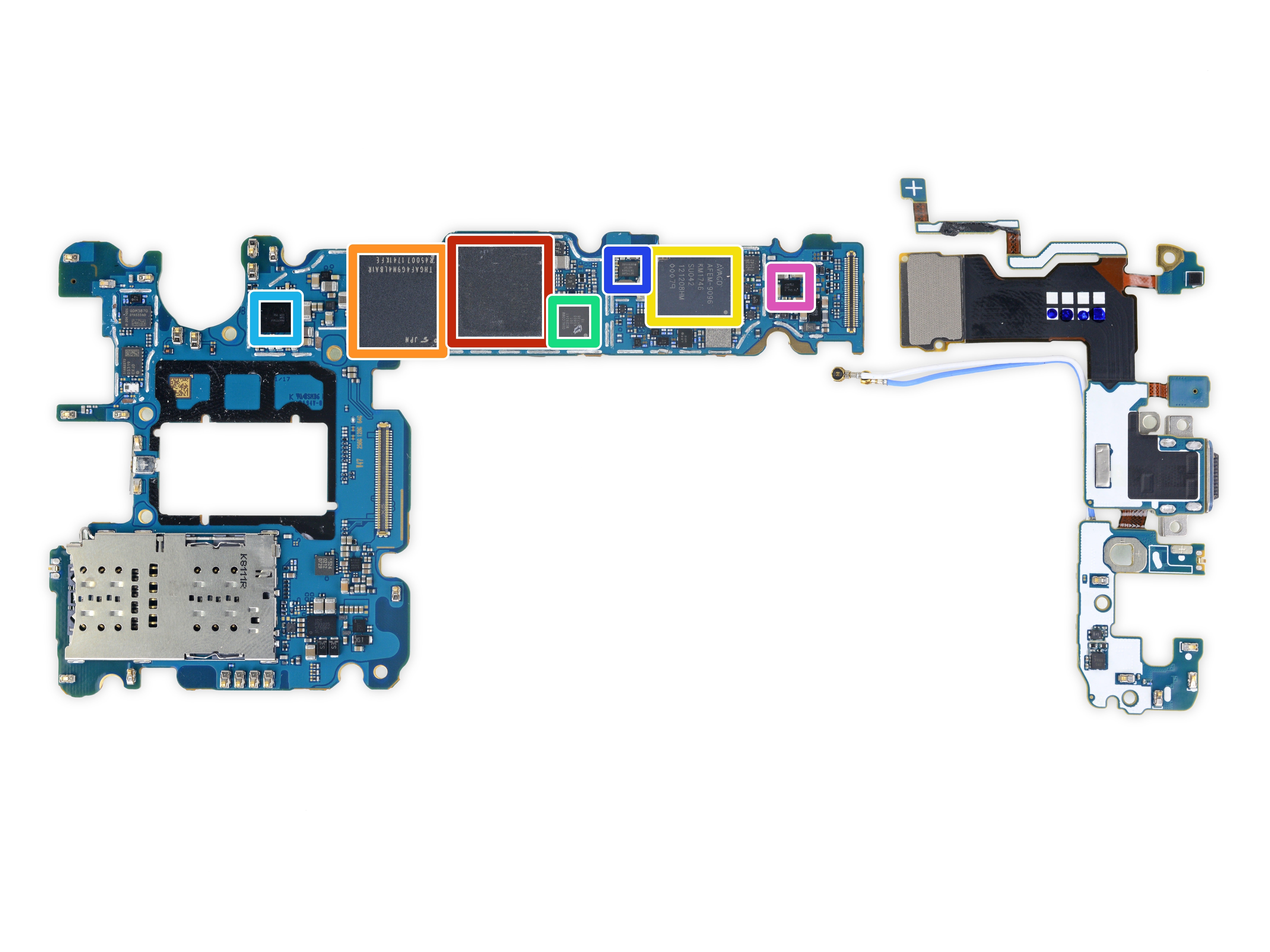 Samsung n950 схема