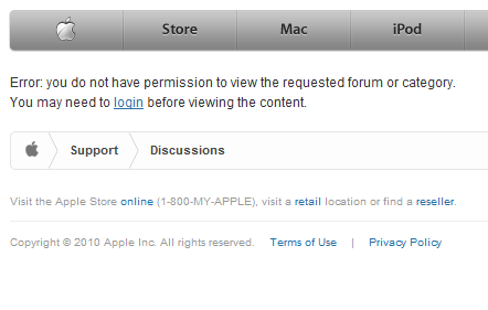 Apple deletes forum threads about Consumer Reports article