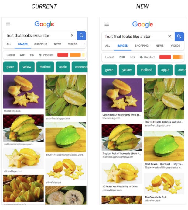 Google Images becomes more useful on Android and iOS after latest update