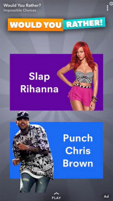Snapchat&#039;s controversial ad - Users are deleting Snapchat following its &quot;slap Rihanna&quot; ad (UPDATE)