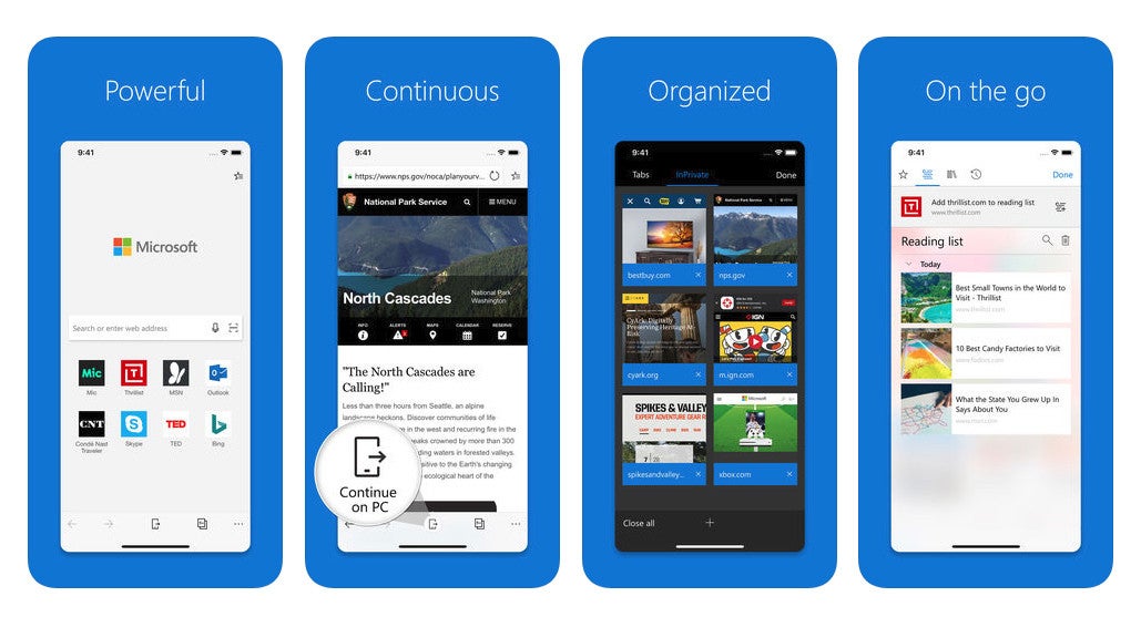Microsoft Edge preview for iOS gets optimised for iPads