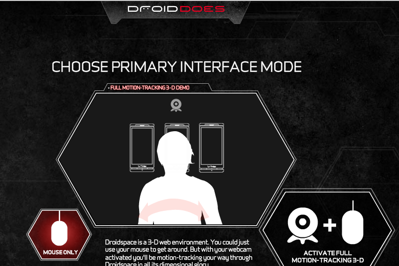 Verizon updates DROIDDOES web site adding 3D images and shots from your webcam