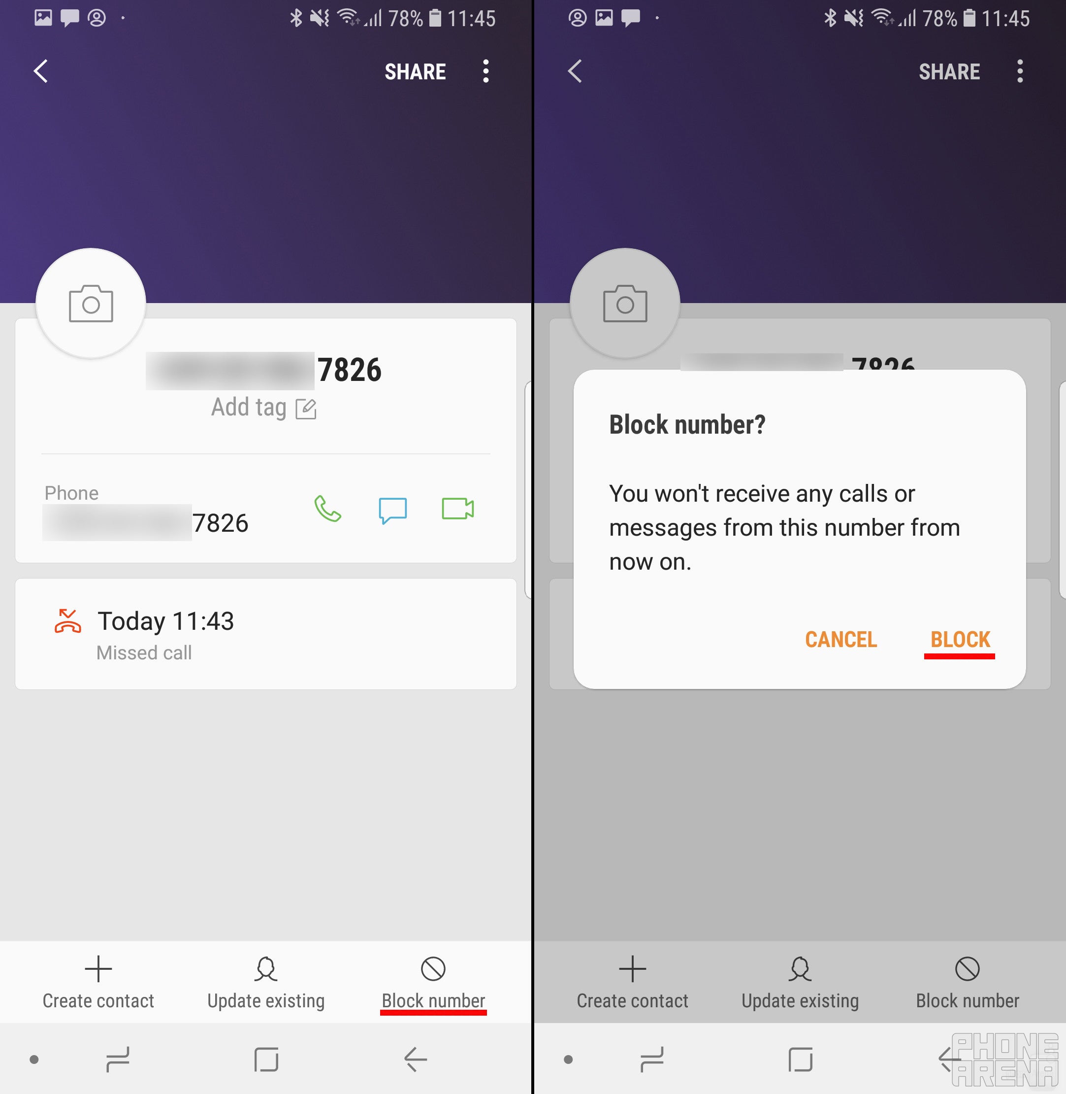 Samsung Galaxy S9/S9+ tutorial: How to block phone numbers from calling or messaging you