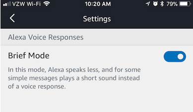 Brief Mode will stop Alexa from verbally confirming your demand - New &quot;Brief Mode&quot; for Alexa will keep her quiet after your request