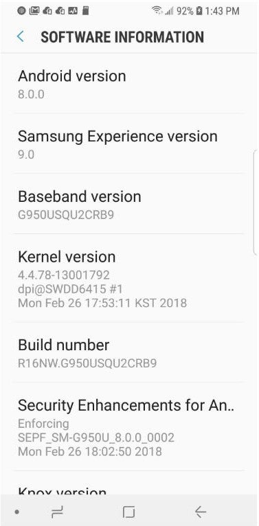 AT&amp;T kicks off Android 8.0 Oreo rollout for the Samsung Galaxy S8