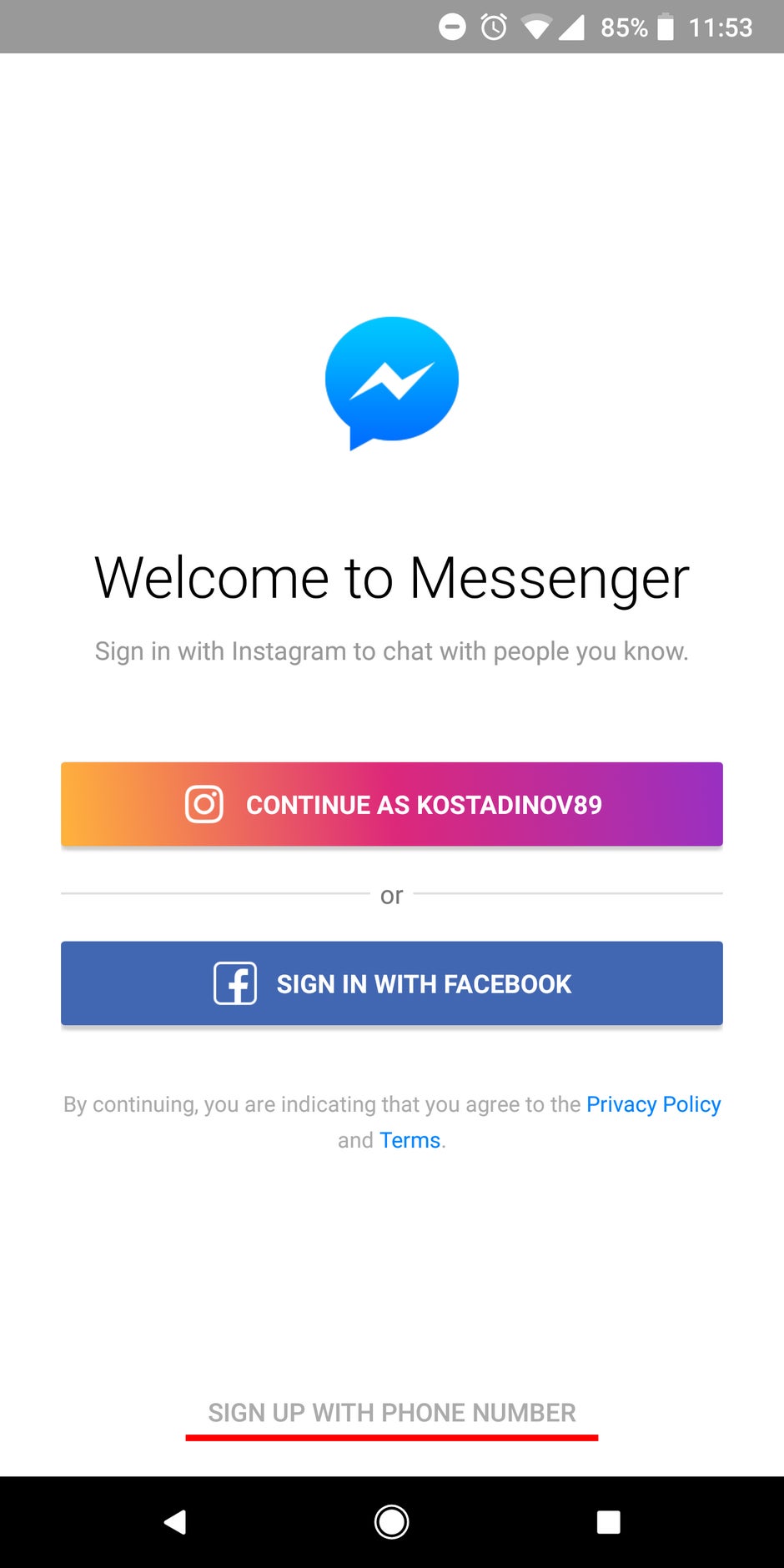 Psa You Can Still Use Facebook Messenger Without A Facebook Profile Phonearena