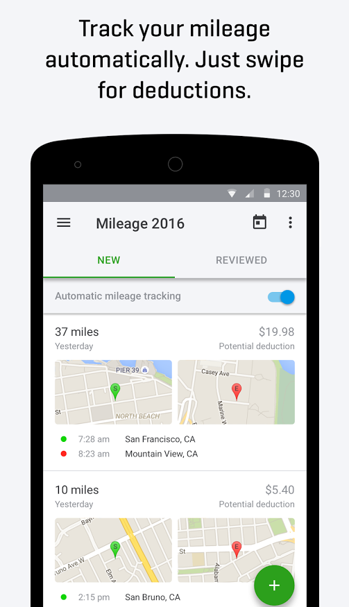The QuickBooks Self-Employed app has successfully tested the use of Transition API - Google&#039;s Transition API allows developers to access context-aware features