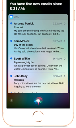 Hey, Siri, can you read my hidden messages to everyone? Sure, press that button