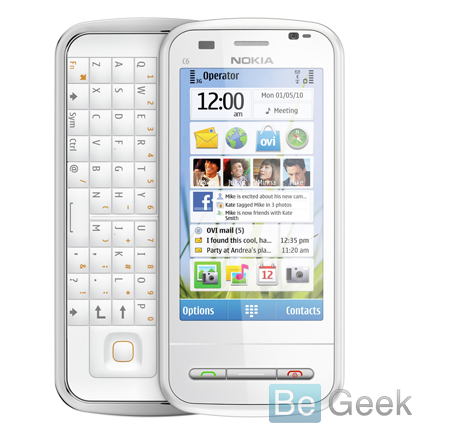 Nokia&#039;s Netherlands web site is the only place to find info on the C6-01 - White Nokia C6-01 with 8MP camera stops to get snapped