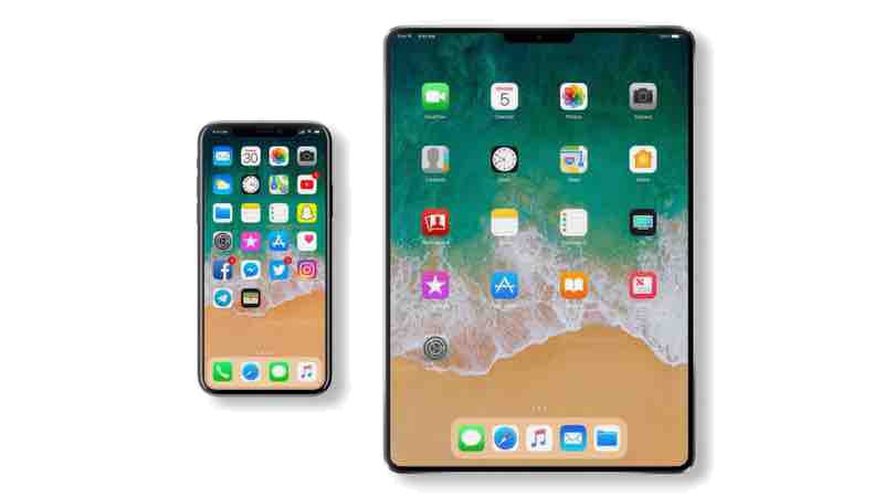 A proposed iPad design, borrowing heavily from the iPhone X - What to expect from Apple&#039;s March 27 event: New iPad, iPhone SE 2, or something else?