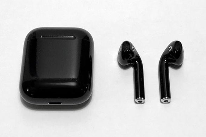 High Gloss Black AirPods - $279 - Best custom AirPods &amp; accessories in 2018: Colorful earbuds, stickers, hooks, cases, and fins