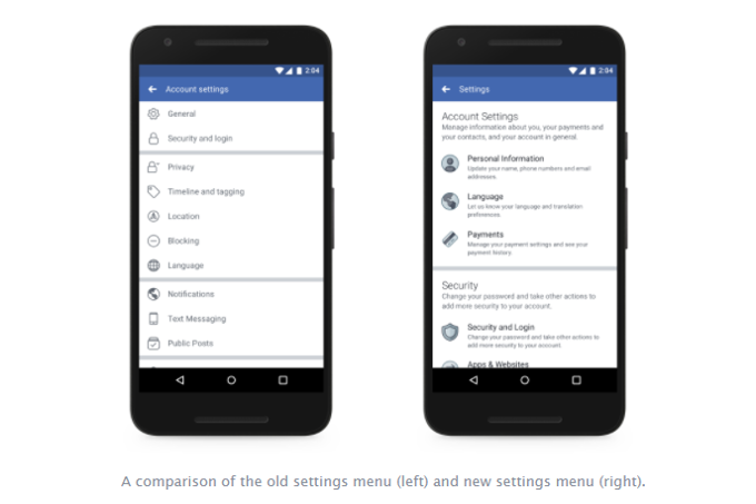 Facebook makes it easier to find and adjust your privacy settings