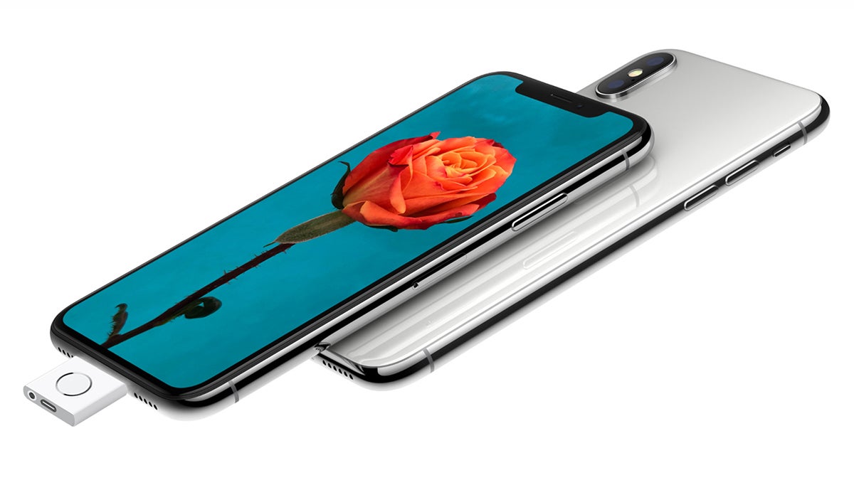 Apple unveils iPhone X home button add-on with Touch ID and headphone jack