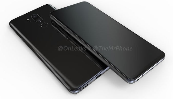 No joke: LG G7 renders (notch included) and dimensions leak out