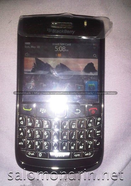 Is RIM about to launch the BlackBerry Bold 9780 with BlackBerry 6?