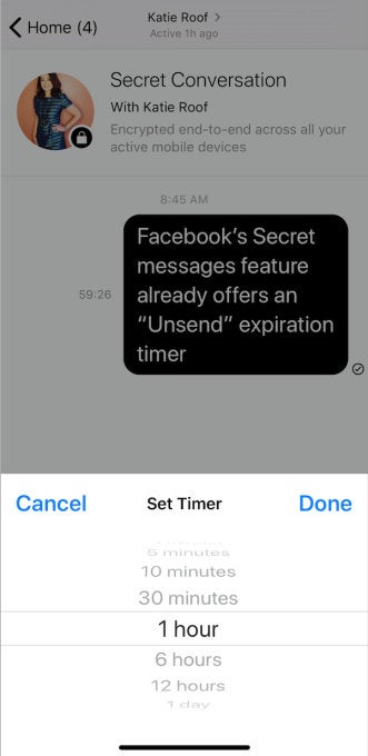 Facebook to make Unsend feature available to all Messenger users