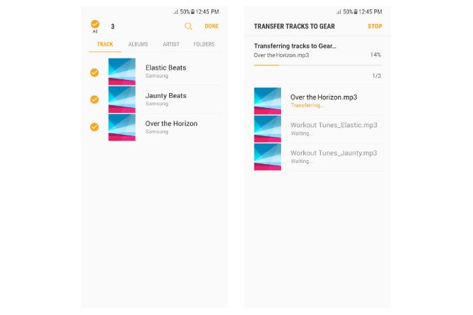 Yes, uploading music via Bluetooth is way slower than using a data cable, but may come in handy sometimes - Samsung Gear IconX (2018) software update brings equalizer presets and more