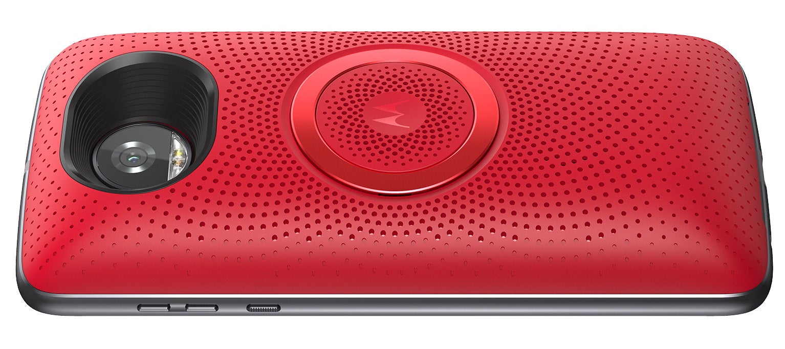 The new Moto Z Stereo Speaker mod sounds good, costs less