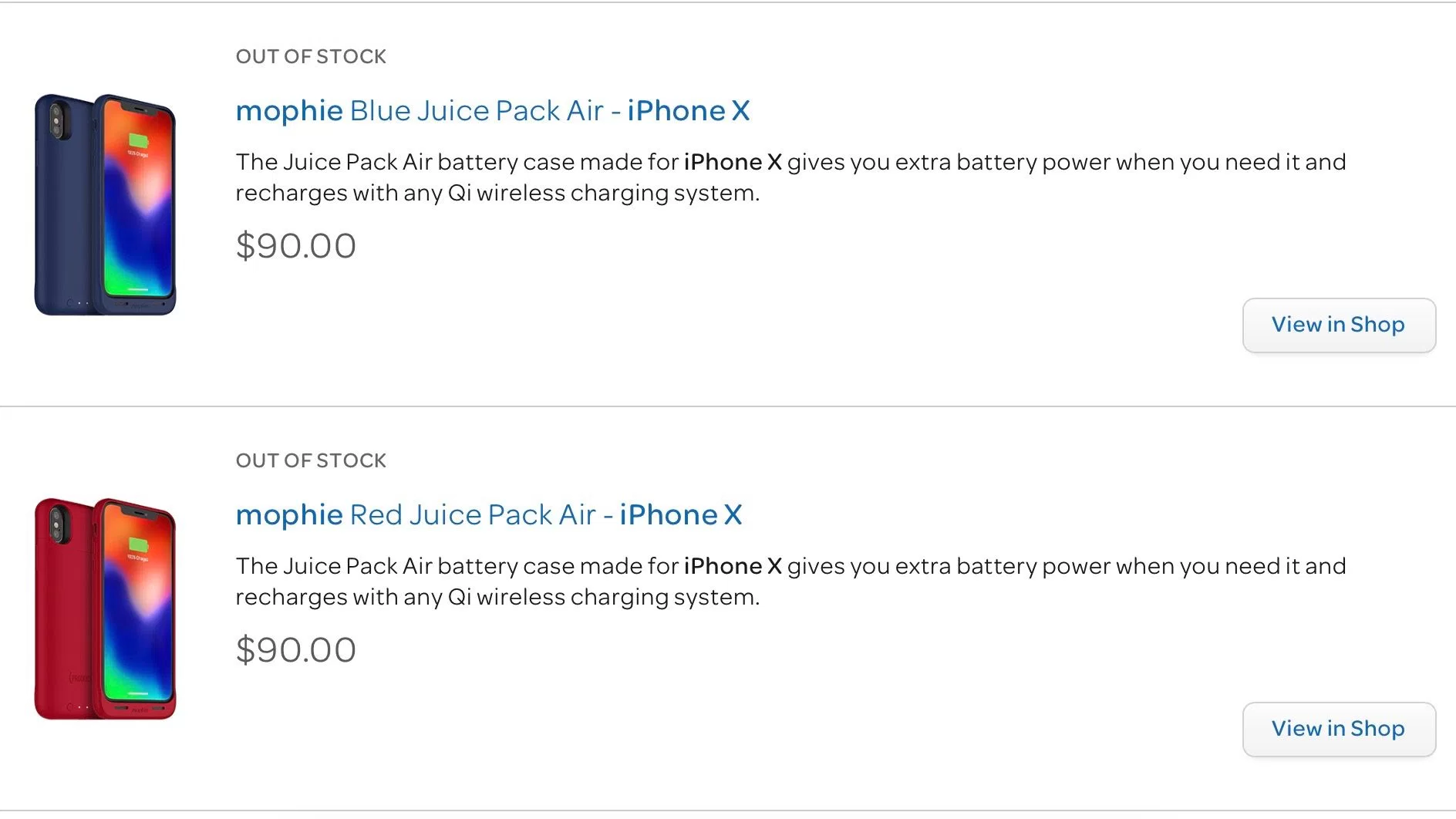 Mophie's Juice Pack Air for iPhone X to be its first Qi-certified battery charging case