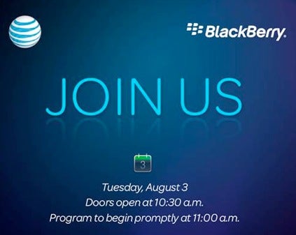 It's a BYOB party-Bring your own BlackBerry - BlackBerry 9800 Slider to be introduced next Tuesday?