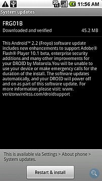 UPDATE: Froyo 2.2 coming to the Motorola DROID next week