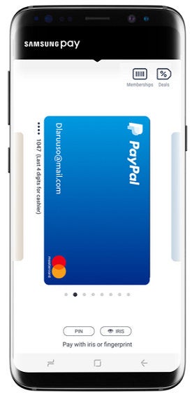 PayPal announces support for Samsung Pay starts rolling out today