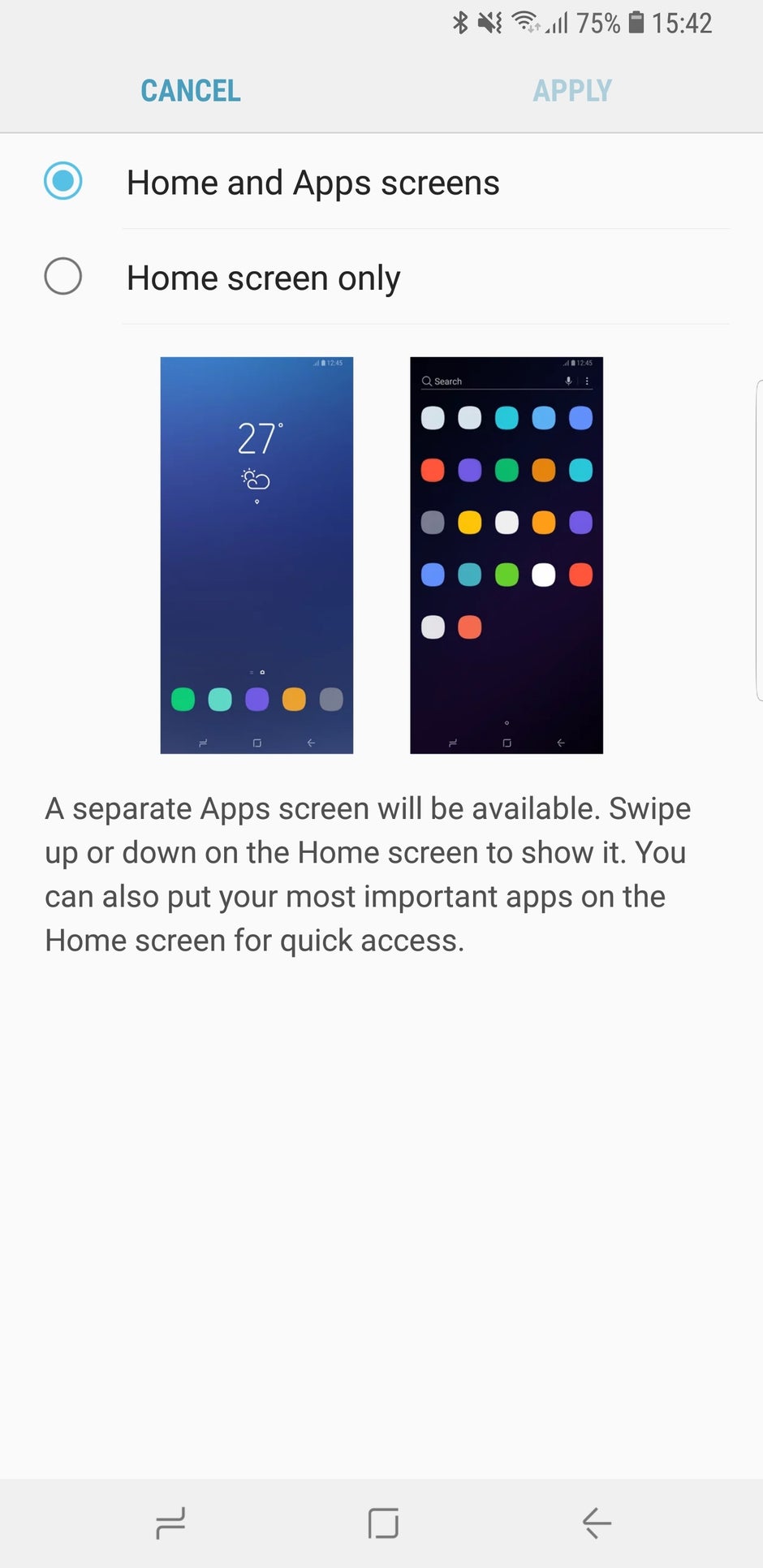 samsung s9 developer options