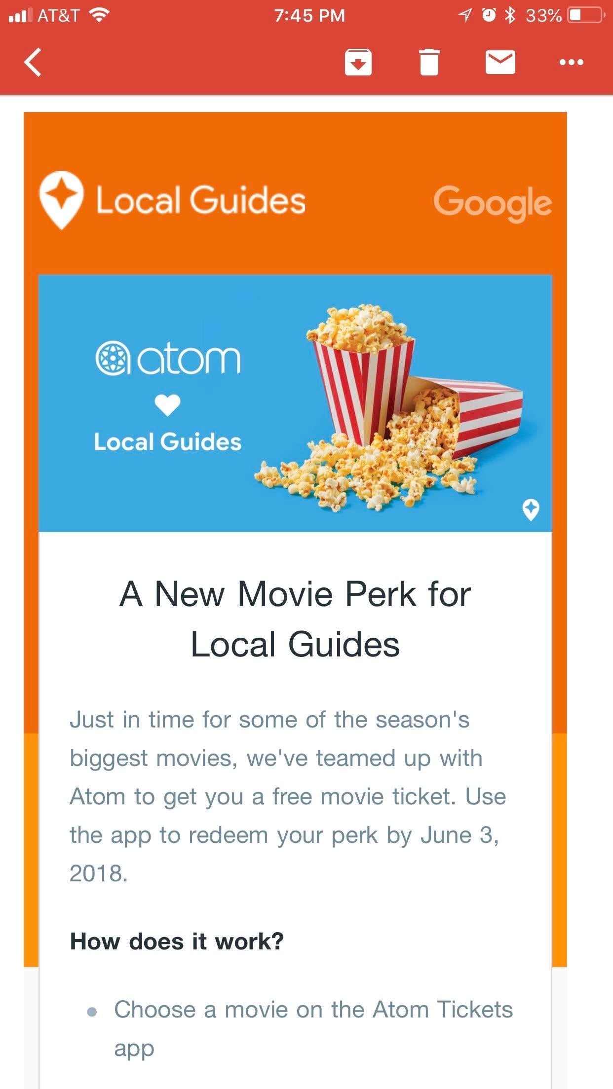 Google's new Local Guides reward initiative involves discounts on movie tickets - Google is giving away discount codes for movie tickets to Local Guides