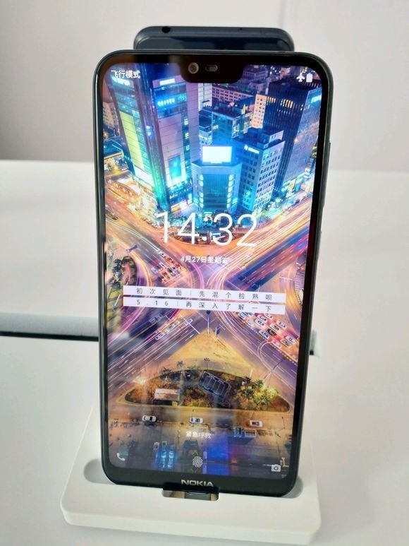 Nokia X leaked live pictures confirm the notch, dual rear cameras
