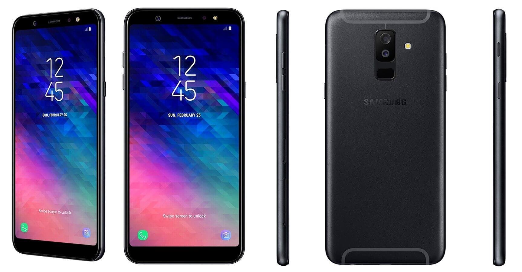 Samsung Galaxy A6 - Samsung lists the Galaxy A6 and A6+ on its official website with full specs in tow