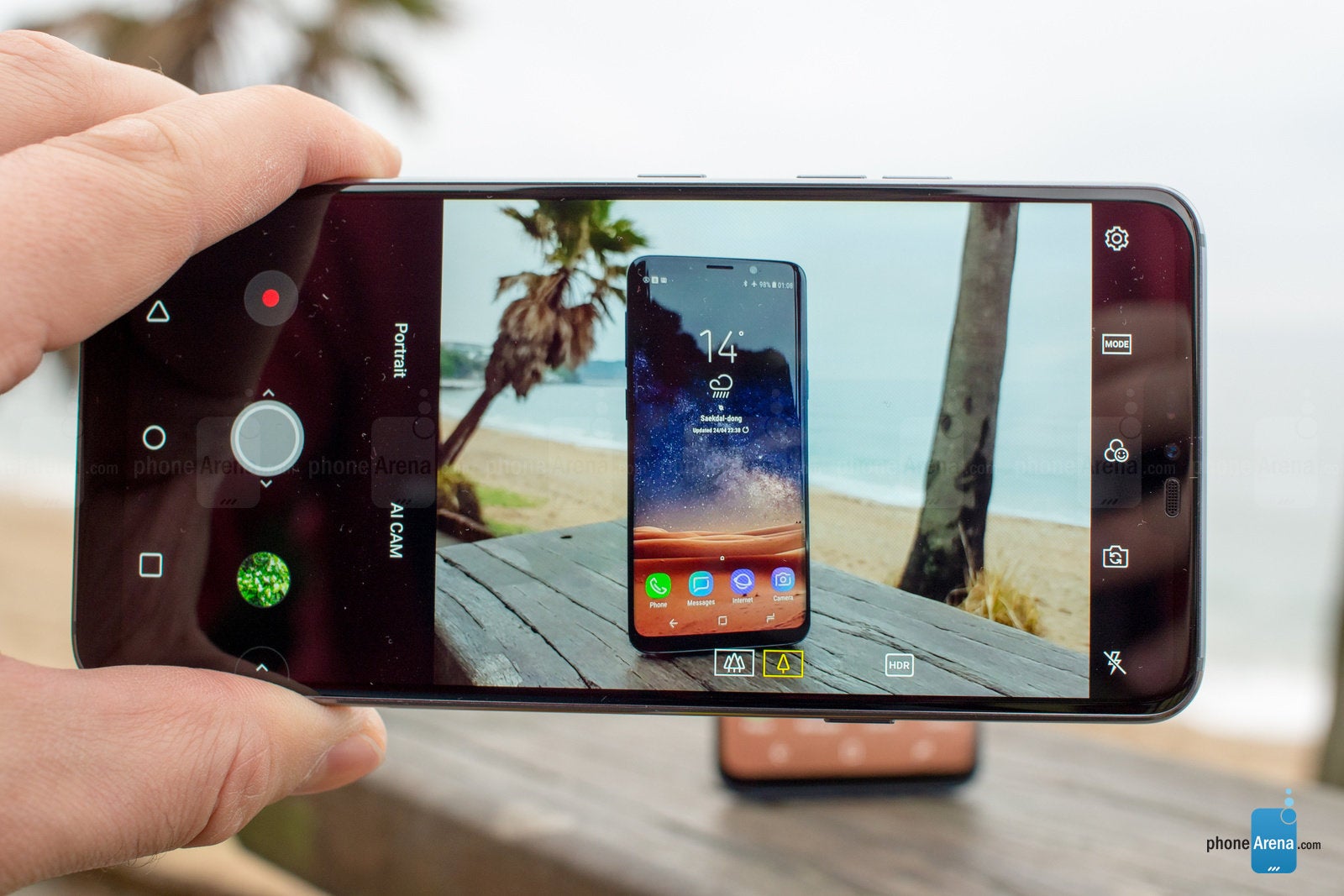 The LG G7 ThinQ has a familiar camera interface - LG G7 ThinQ Preview: I spent two days with LG's best phone yet