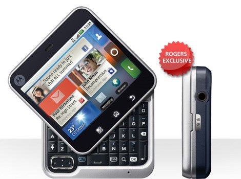 Rogers is the first in North America to land the Motorola FLIPOUT
