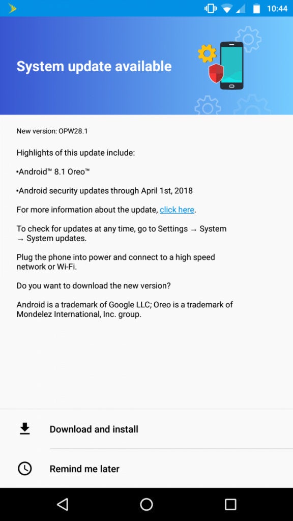 Moto X4 on Project Fi starts getting the Android 8.1 Oreo update