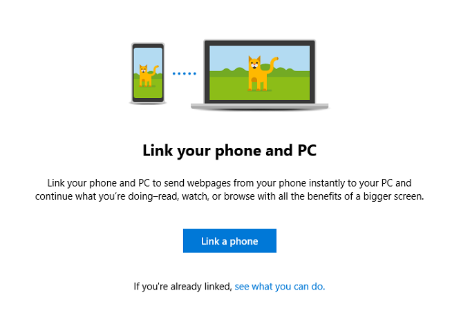 Install the Your Phone app from the Microsoft Store - Microsoft's "Your Phone" is a UWP app that connects your PC and smartphone