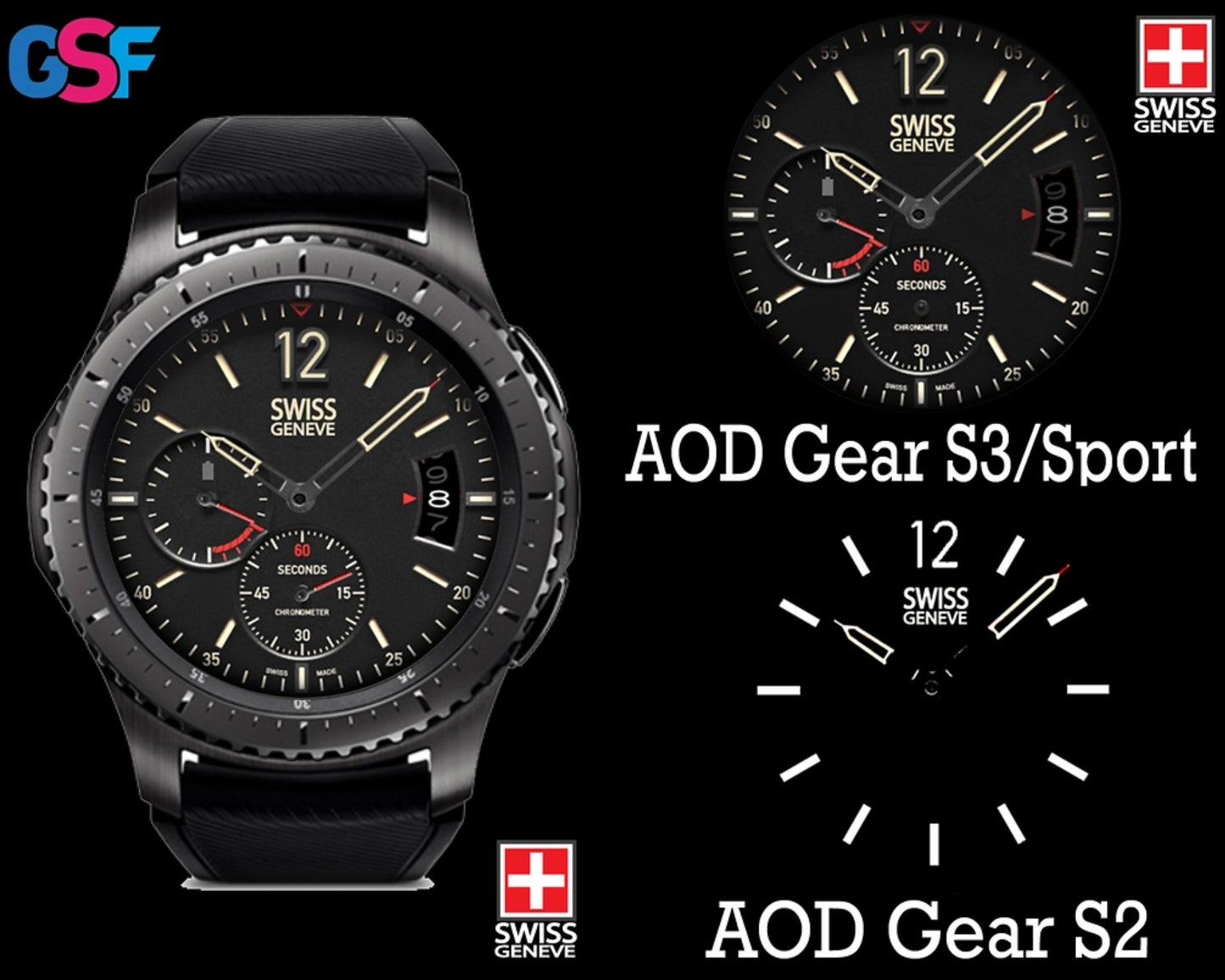 30 of the best watchfaces for Samsung Gear Sport, Gear S3, Gear S2