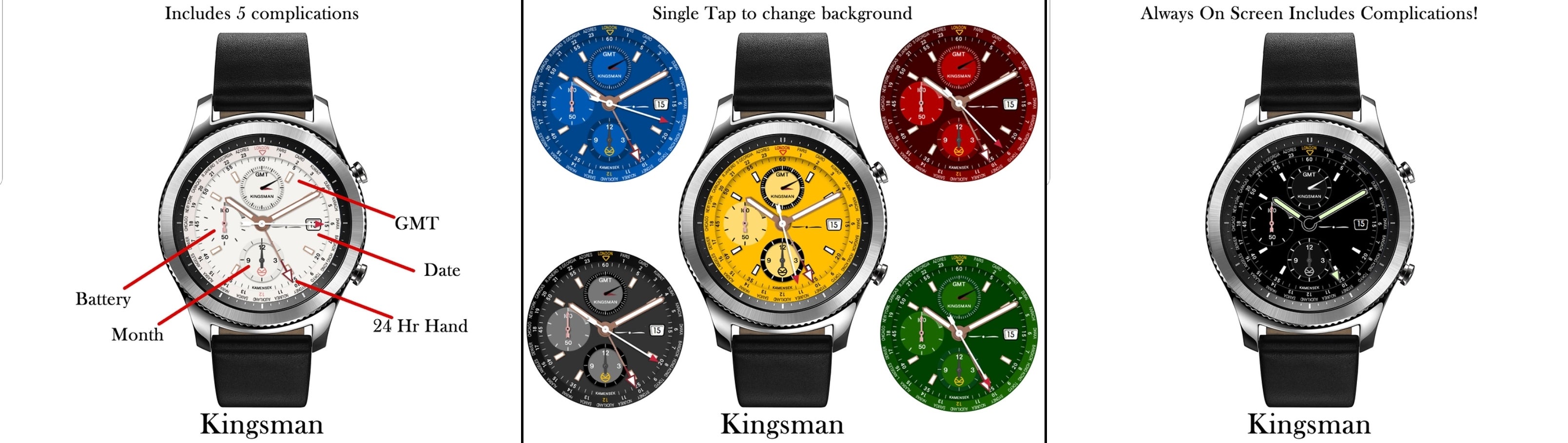 30 of the best watchfaces for Samsung Gear Sport, Gear S3, Gear S2