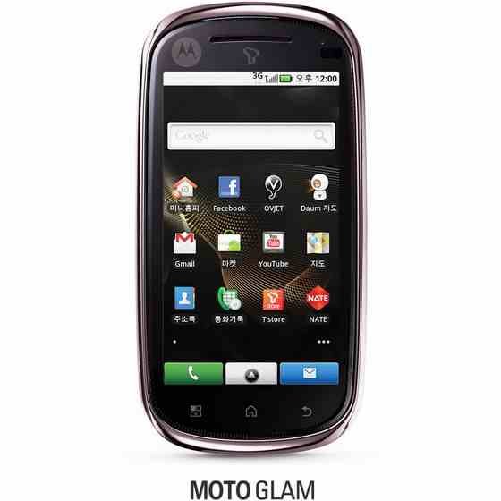 Motorola GLAM is ready to set foot in the Korean market