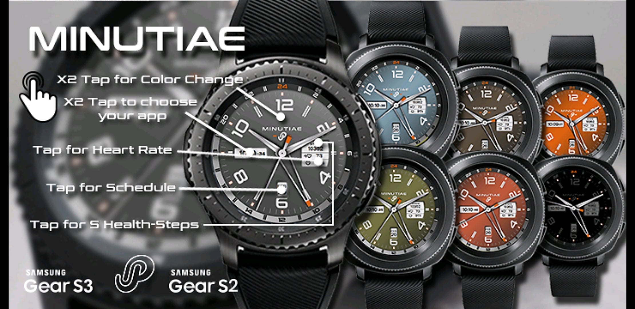 30 of the best watchfaces for Samsung Gear Sport, Gear S3, Gear S2